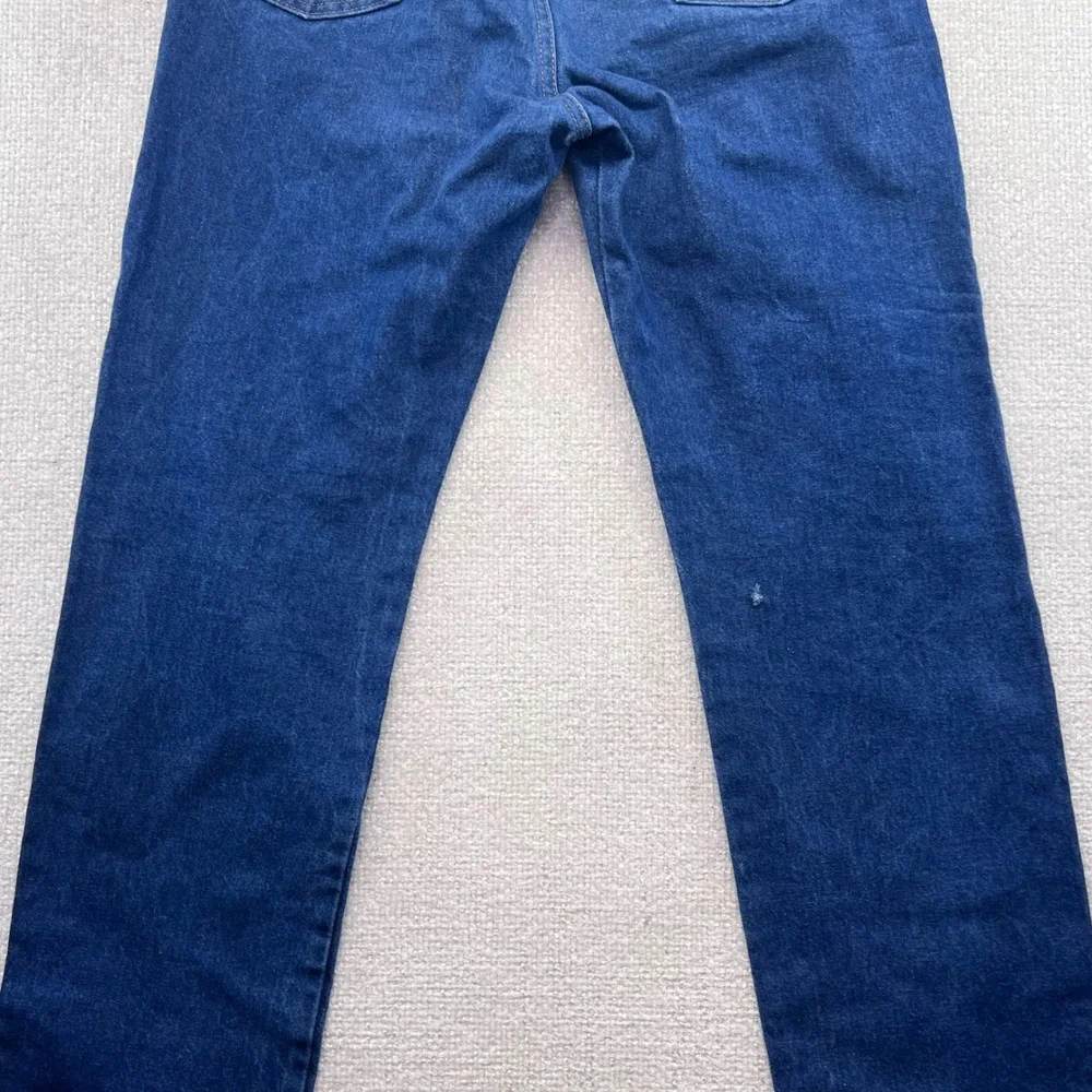 Wrangler‎ 13MWZ Cowboy Cut Jeans Men's 35x32 Blue Denim Original Fit Zipper Leg